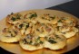 Ham spinazie broodrolletjes